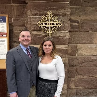 Beau LaFave with Kayla Wikstrom